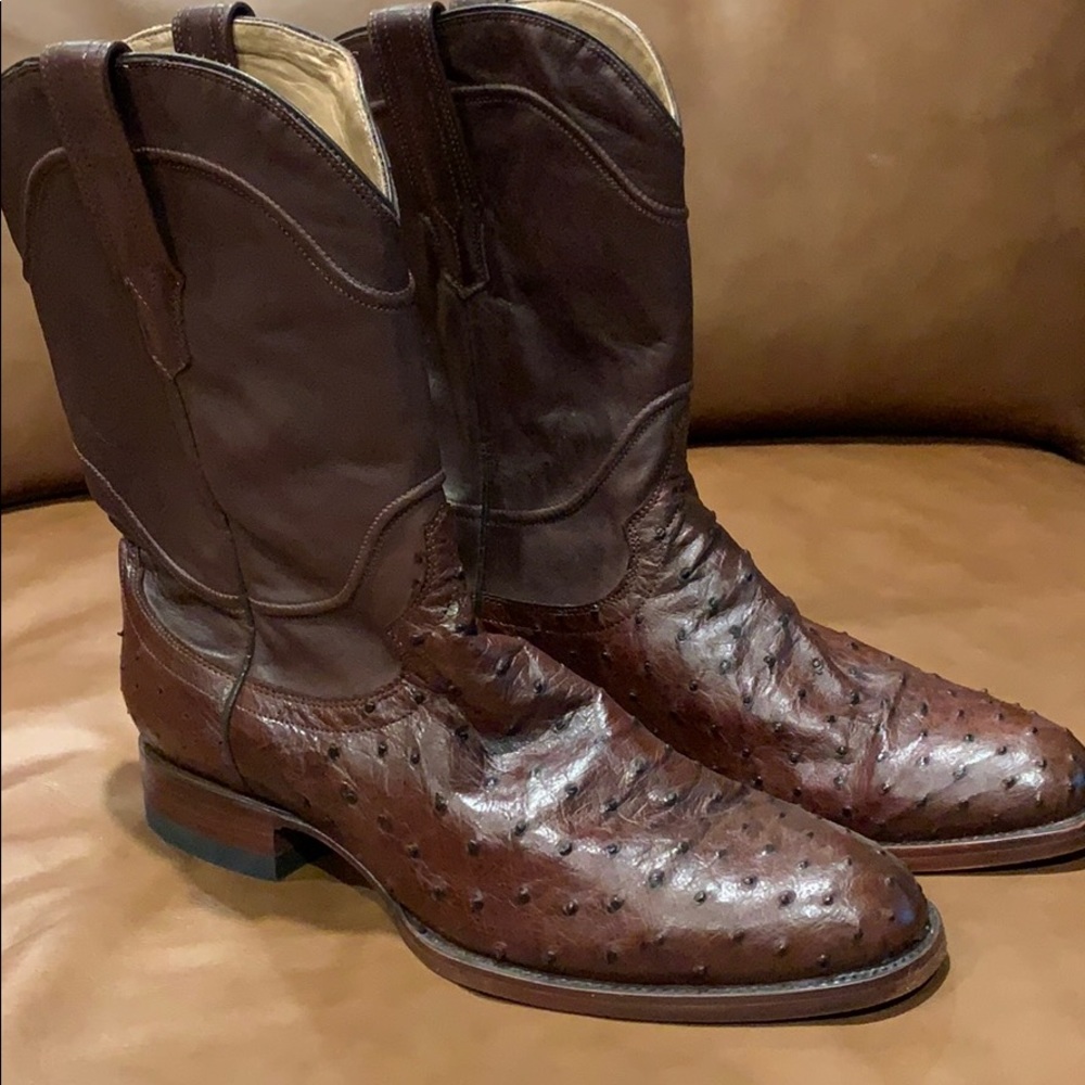 Tecovas ostrich boots / Men 11.5